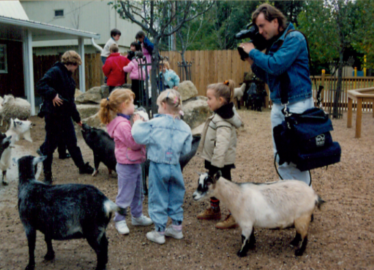 Children Zoo opened in 1992 and featured goats, sheep, and pot-bellied pigs: Wilbur and Waldo.