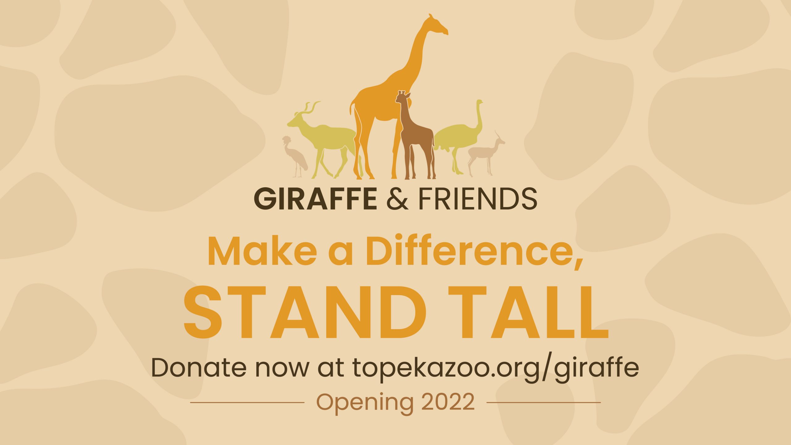 Giraffe and Friends Capital Campaign Donation Slide