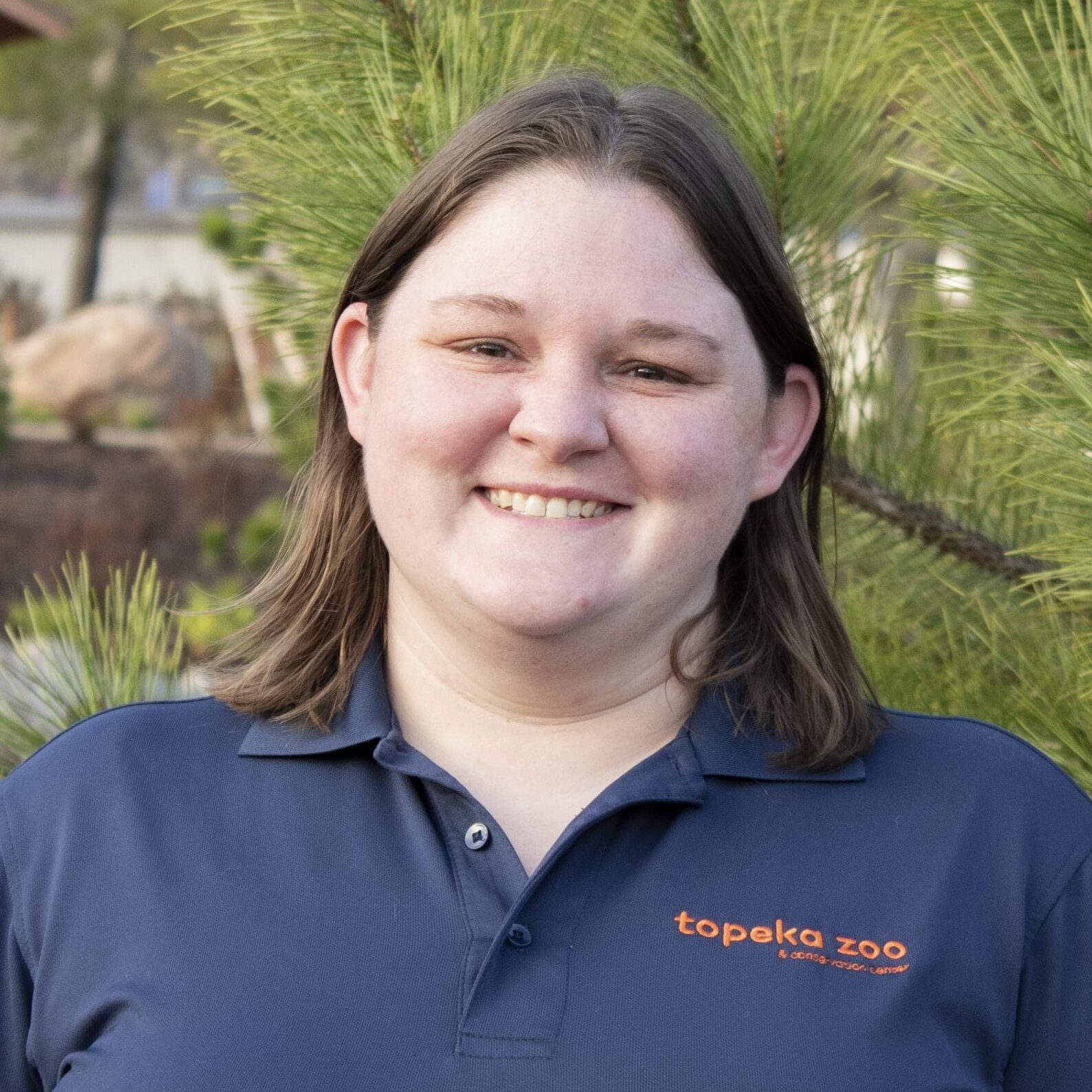 Animal Curator Wrylie Guffey Headshot
