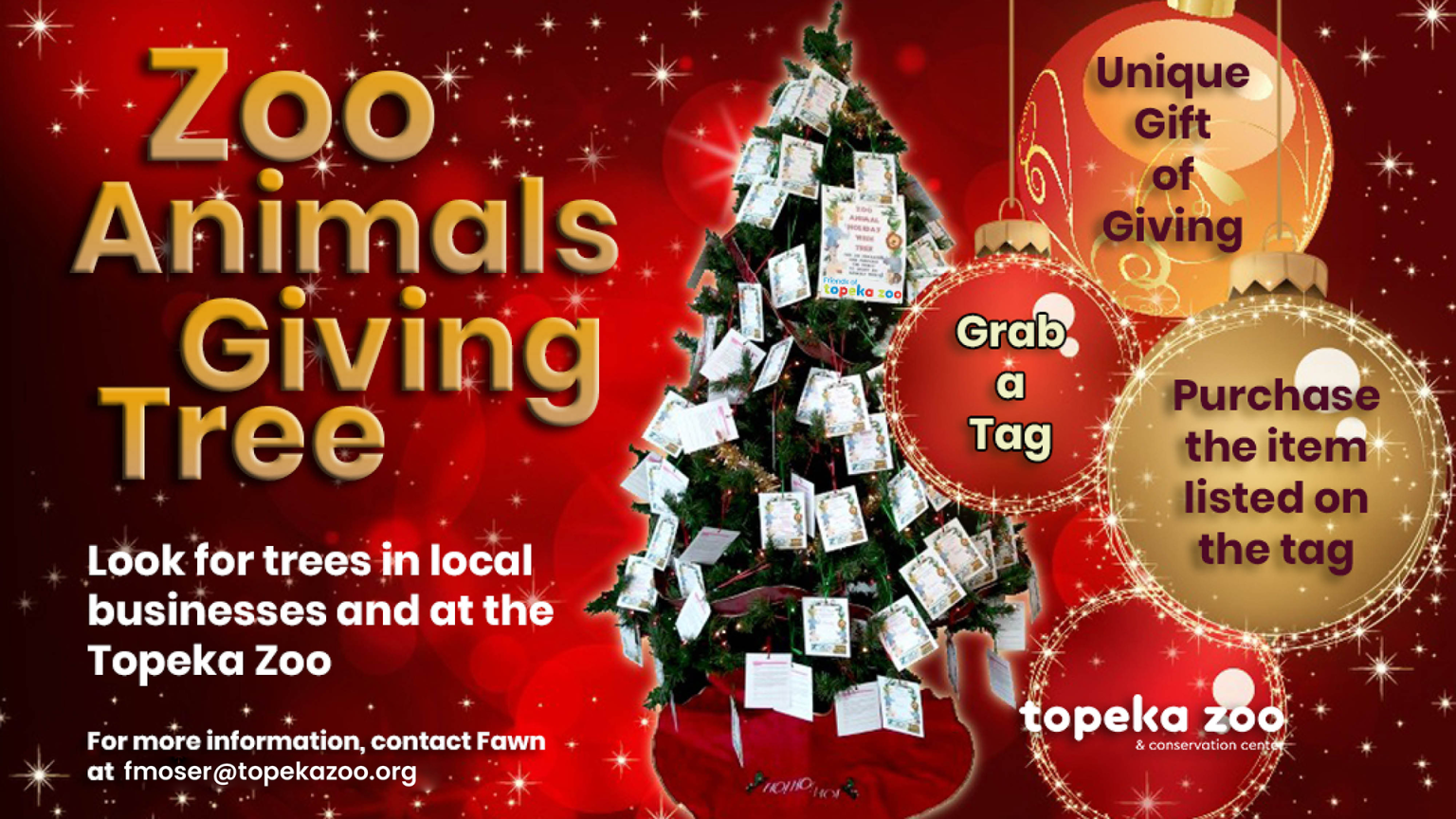 Giving tree Topeka Zoo & Conservation Center