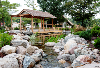 G-Hawk Courtyard | Earth, Energy & Environment Center (EEEC)