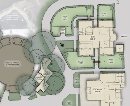 map farm lorikeet area
