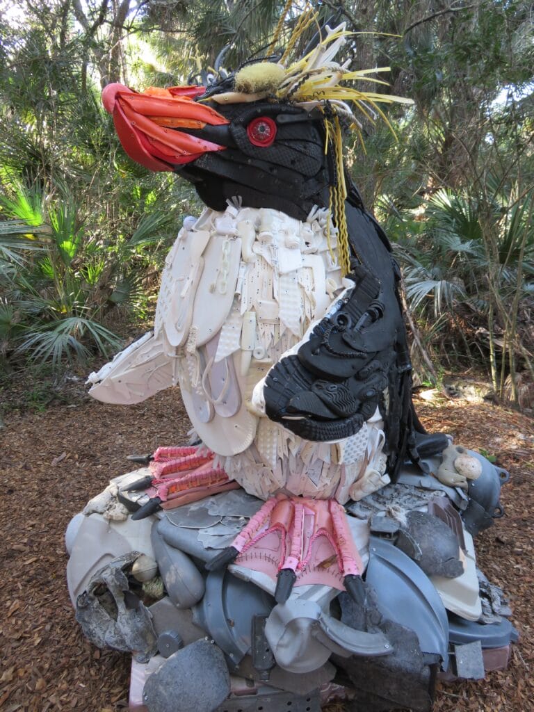 Washed Ashore - Zora the Rockhopper Penguin