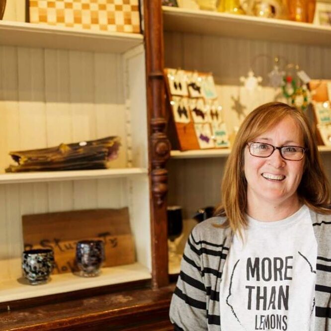 more than lemons glass blowing